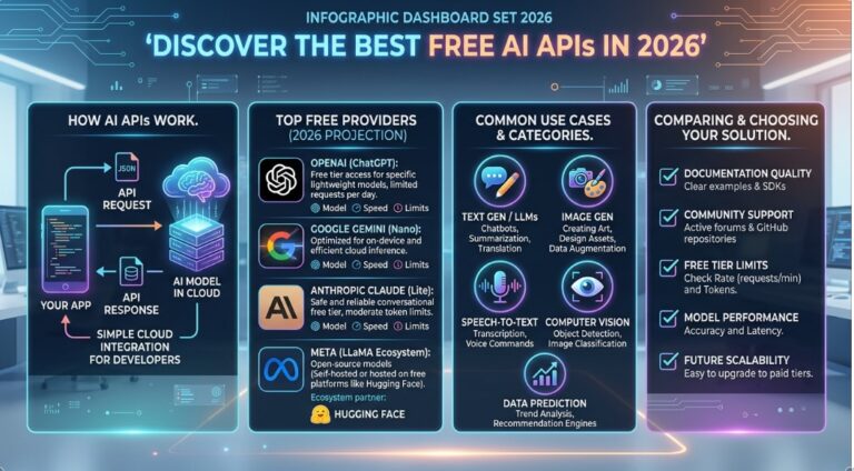 Free AI APIs in 2026