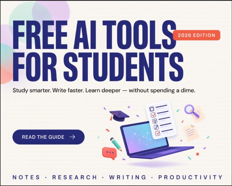 Best Free AI Tools for Students in 2026