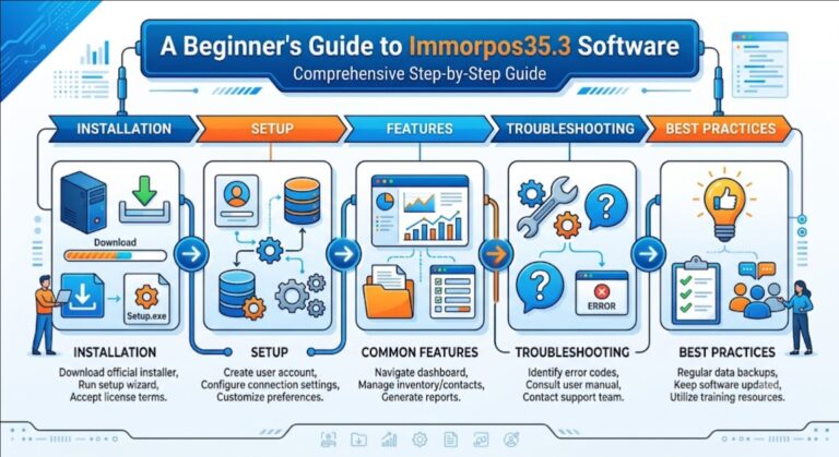 how to use immorpos35.3 software